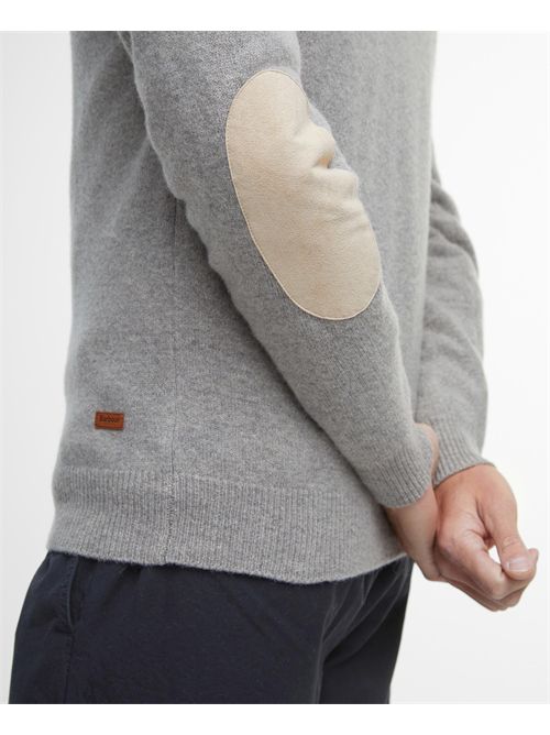 Felpa con toppa sul gomito Essential BARBOUR | MKN0585MKN/ST51